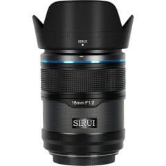 Sniper 16mm F1.2 APS-C/S35 Auto-Focus Lens (E Mount, Black, Carbon Fiber)