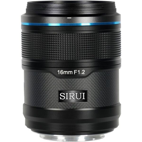Sirui Sniper 16mm F1.2 APS-C/S35 Auto-Focus Lens (E Mount, Siyah)
