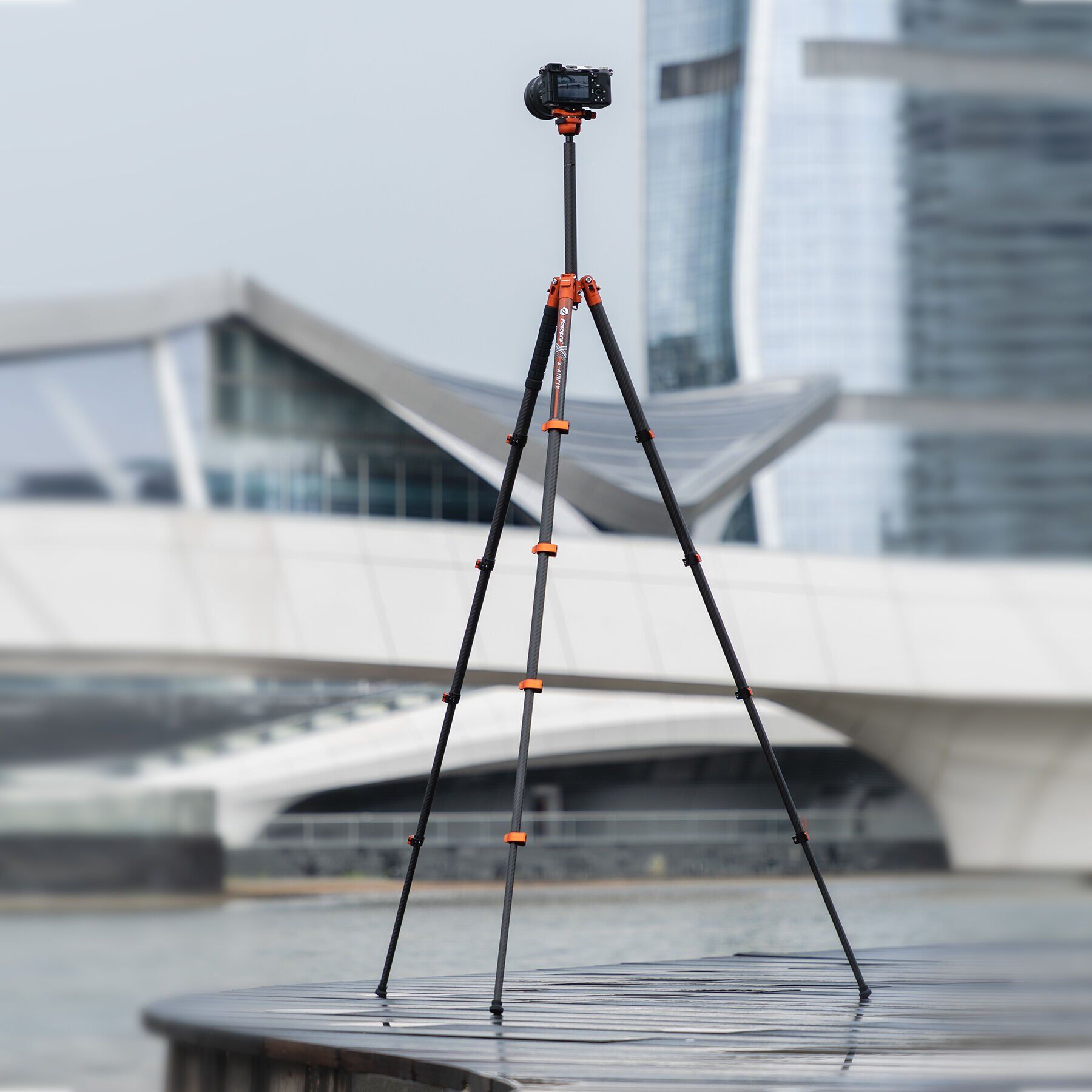 FOTOPRO X-AIRFLY Karbon Fiber Tripod