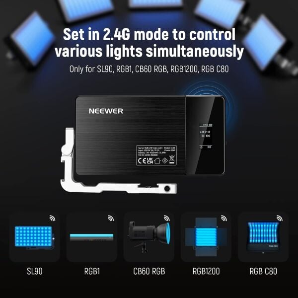 NEEWER SL90 RGB Mini Mobil Video Işığı