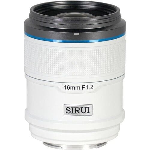 Sirui Sniper 16mm F1.2 APS-C/S35 Auto-Focus Lens (E Mount, Beyaz)