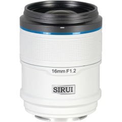 Sniper 16mm F1.2 APS-C/S35 Auto-Focus Lens (E Mount, White)