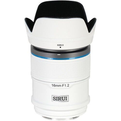 Sirui Sniper 16mm F1.2 APS-C/S35 Auto-Focus Lens (E Mount, Beyaz)