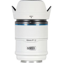Sniper 16mm F1.2 APS-C/S35 Auto-Focus Lens (E Mount, White)