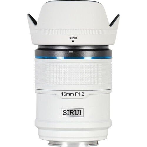 Sirui Sniper 16mm F1.2 APS-C/S35 Auto-Focus Lens (E Mount, Beyaz)