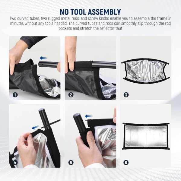 NEEWER RF-04 Yassı Reflektör 75x40cm