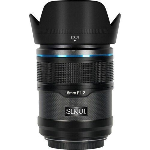 Sirui Sniper 16mm F1.2 APS-C/S35 Auto-Focus Lens (X Mount, Siyah)