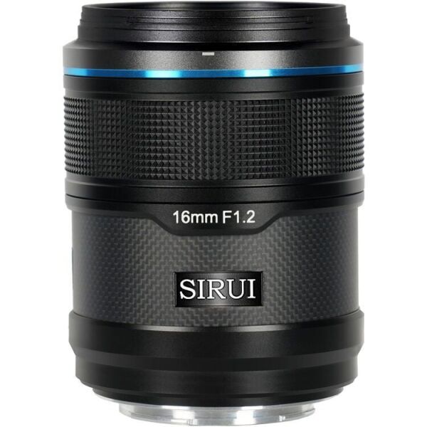 Sirui Sniper 16mm F1.2 APS-C/S35 Auto-Focus Lens (X Mount, Siyah)