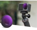 K&F concept  NANO-X ND8 (3 stop)  DJI Osmo Action 4 ve Osmo Action 5 Pro  Lens Filtresi