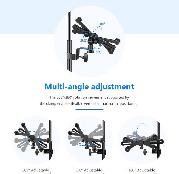 NEEWER NW-105-1 Ayarlanabilir Tablet Tutucu (7-14 İnç)