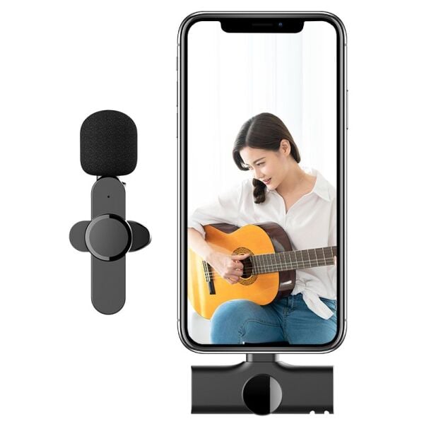 XBOON IPHONE için 2.4G Kablosuz Mikrofon