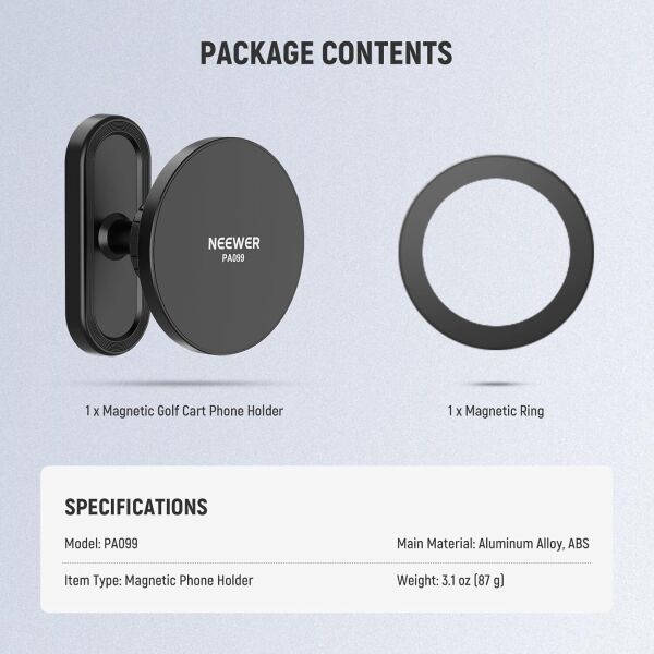 NEEWER PA099 Manyetik Telefon Tutucu