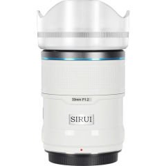 Sniper 33mm F1.2 APSC Auto-Focus Lens (E Mount, White)