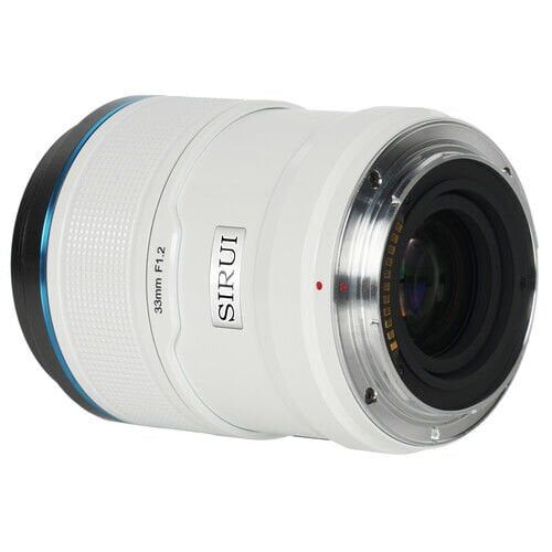 Sirui Sniper 33mm F1.2 APS-C Auto-Focus Lens (X Mount, Beyaz)