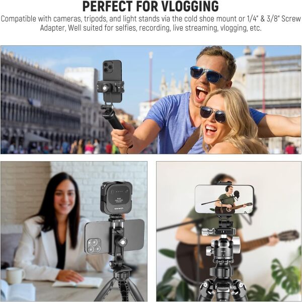 NEEWER SP-02 Akıllı Telefon Tutucu Tripod Montaj Adaptörü