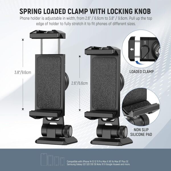 NEEWER SP-02 Akıllı Telefon Tutucu Tripod Montaj Adaptörü