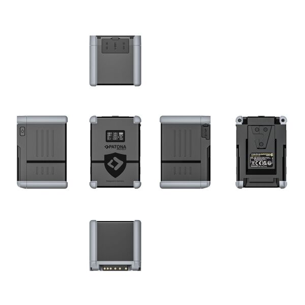PATONA PROTECT V-Mount Pil V150-PD100 148Wh USB-C USB-A D-Tap 2xDC çıkışı