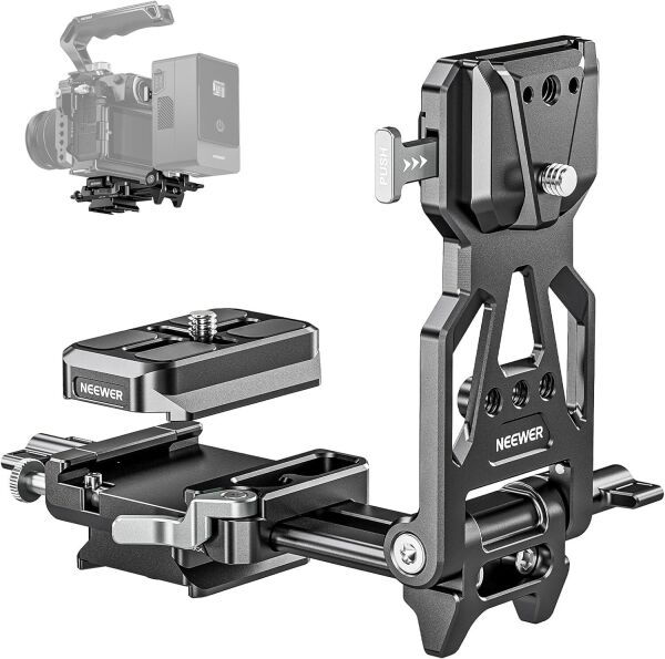 NEEWER PS015 Pro Katlanabilir V-Mount Batarya Plakası