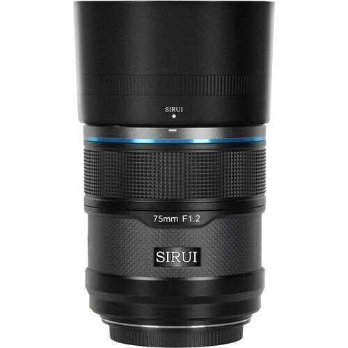 Sirui Sniper 75mm F1.2 APS-C/S35 Auto-Focus Lens (E Mount, Siyah)