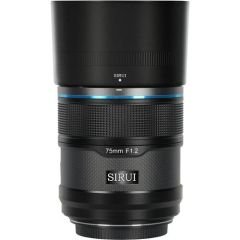 Sniper 75mm F1.2 APS-C/S35 Auto-Focus Lens (X Mount, Black, Carbon Fiber)