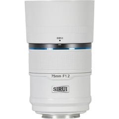 Sniper 75mm F1.2 APS-C/S35 Auto-Focus Lens (X Mount, White)