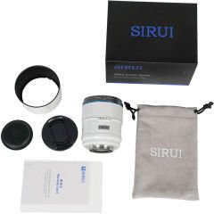 Sniper 75mm F1.2 APS-C/S35 Auto-Focus Lens (X Mount, White)