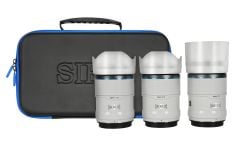 Sniper 23mm, 33mm & 56mm F1.2 APSC Auto-Focus Lens Kit (X Mount, White, Carbon Fiber)