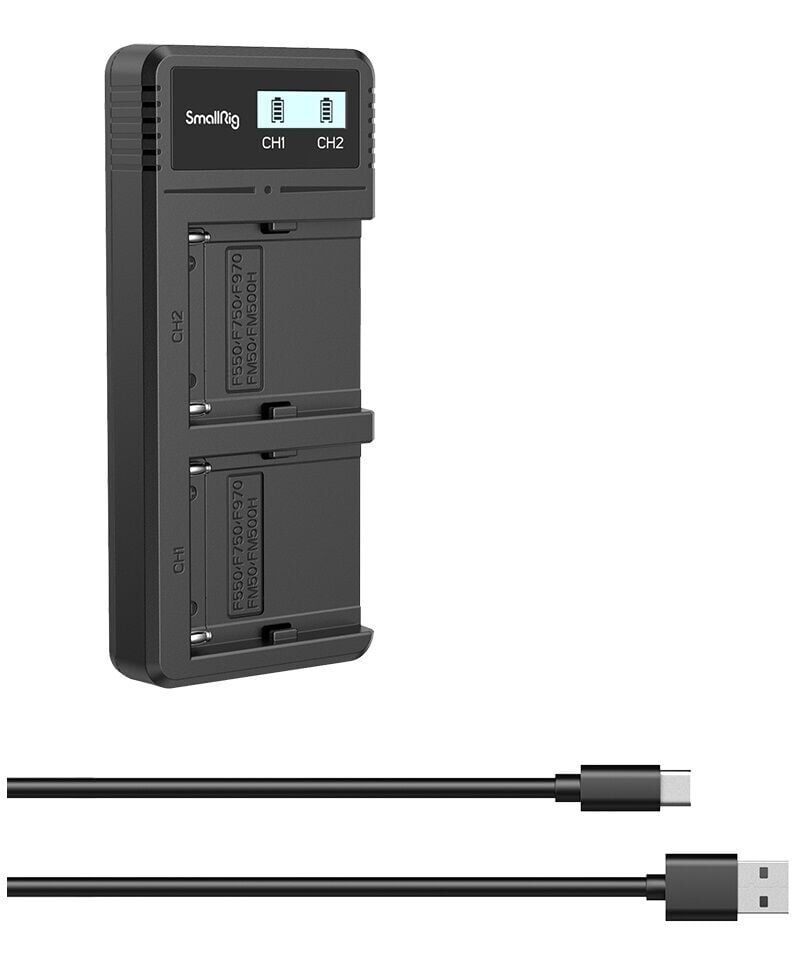 Smallrig NP-F970 Sony İkili Şarj Cihazı