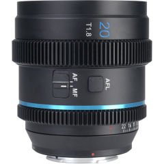 20mm T1.8 1.33X S35 AF Anamorphic Lens (E mount, Blue Flare)