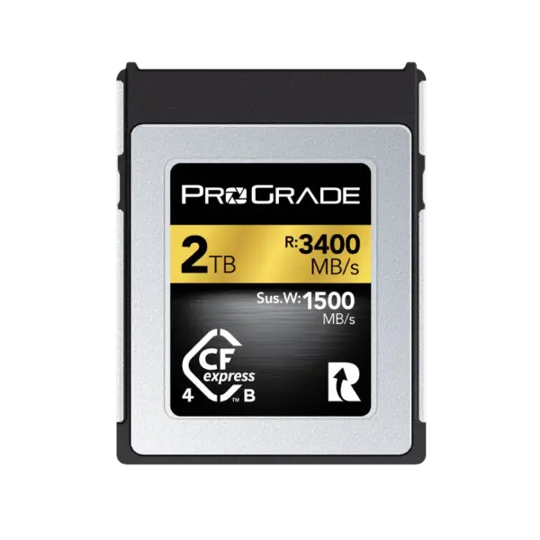 ProGrade Digital 2TB Gold CFexpress 4.0 Type B Hafıza Kartı