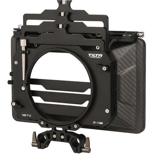 Tilta 4*5.65 Carbon Fiber Matte Box(Clamp-On)110mm Lens Adapter Ring İncluded Mb-T12