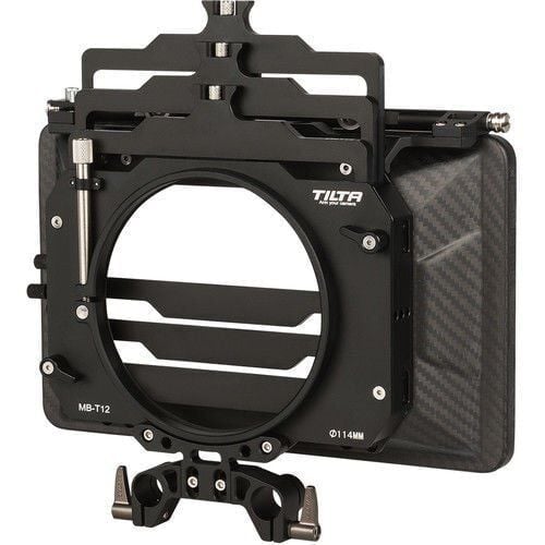 Tilta 4*5.65 Carbon Fiber Matte Box(Clamp-On)110mm Lens Adapter Ring İncluded  (MB-T12)