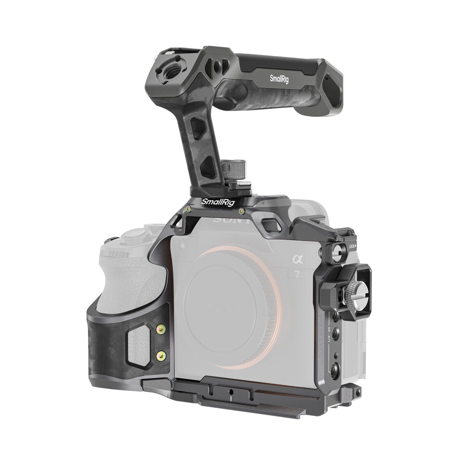 SmallRig 6030 Rhinoceros Kafes Kiti Sony Alpha 7 V / 7R V / 7 IV için