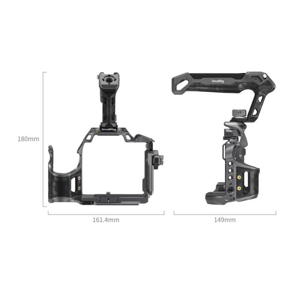 SmallRig 6030 Rhinoceros Kafes Kiti Sony Alpha 7 V / 7R V / 7 IV  için