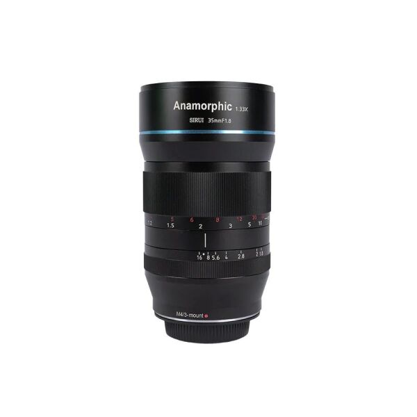 Sirui 35mm f/1.8 1.33x APS‑C Anamorfik Lens (MFT + E Mount Adaptör) – Profesyonel Sinema Lens