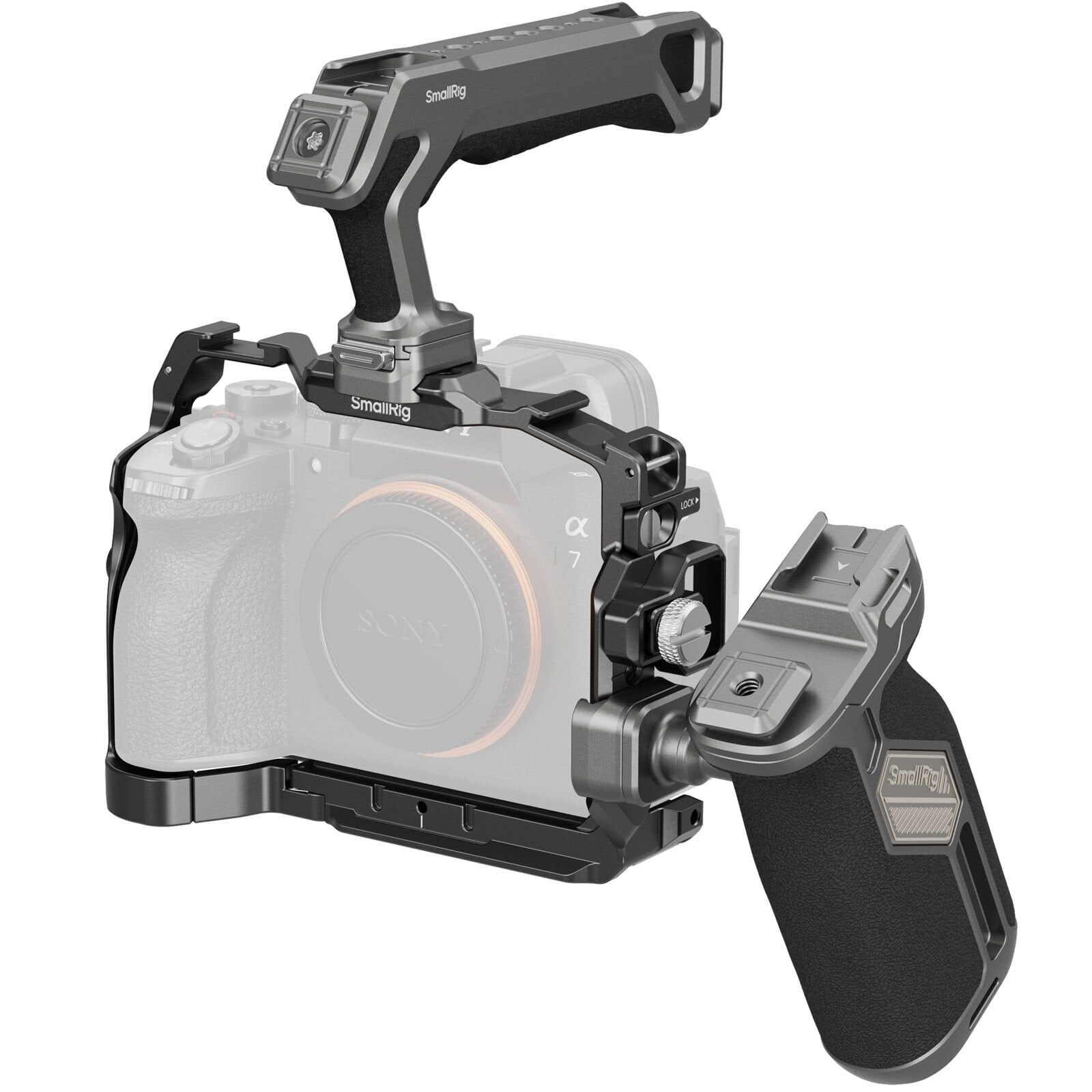SmallRig 6028 Gelişmiş ''HawkLock'' Kafes Kiti Sony Alpha 7 V / 7R V / 7 IV için