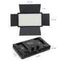 Mamen Panel Led Pro600 Bicolor kamera üstü Işık