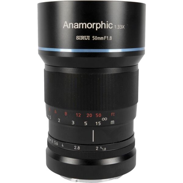 Sirui 50mm F1.8 1.33x APS-C Anamorfik Lens (X Mount)