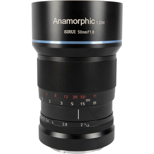 Sirui 50mm F1.8 1.33x APS-C Anamorphic Lens (MFT Mount) – Profesyonel Sinema Lens