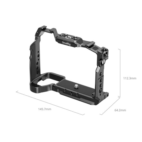 SmallRig 6024 HawkLock Hızlı Çıkarma Kafesi Sony Alpha 7 V / 7R V / 7 IV  için