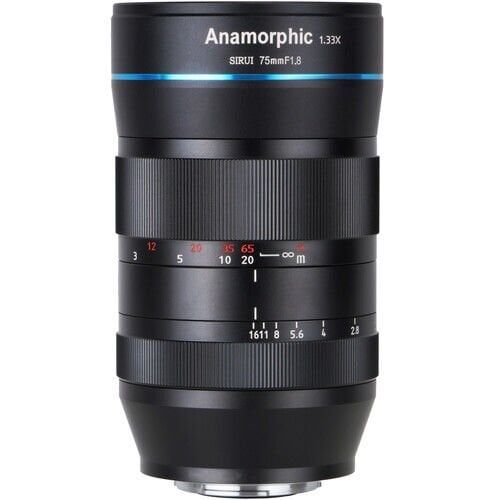 Sirui 75mm F1.8 1.33x APS-C Anamorfik Lens (E Mount)