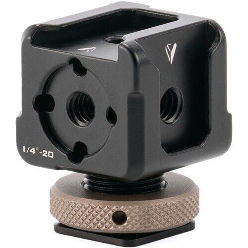 Tilta Multi-Functional Cold Shoe Mounting Bracket - Black (TA-CMB-B)