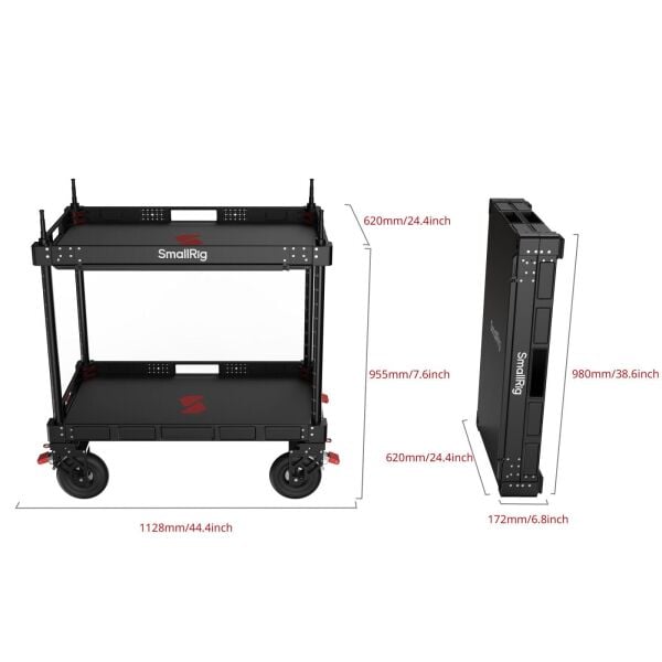 SmallRig MD5991  36'' Video Prodüksiyon Kamera Arabası (Lite)