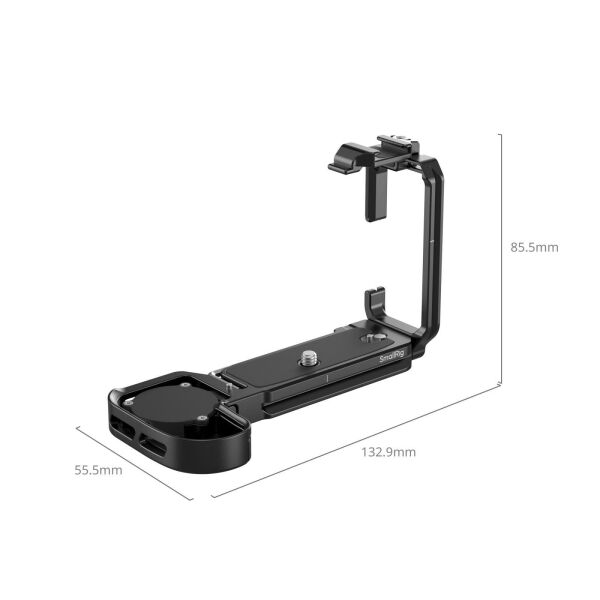 SmallRig Canon 5962 EOS R6 Mark III / R6 Mark II için AirTag Yuvalı  L Şekilli Montaj Plakası