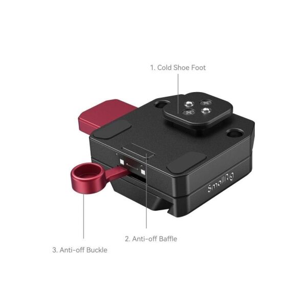SmallRig 4189 DJI RS Sabitleyiciler için Güç Kaynağı Montaj Plakası