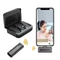 Mamen KM-93 İkili Kablosuz Yaka Mikrofonu (Telefon)
