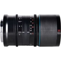 Saturn 35mm T2.9 1.6x Carbon Fiber Full-frame Anamorphic RF mount (Blue Flare )