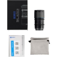 Saturn 50mm T2.9 1.6x Carbon Fiber Full-frame Anamorphic E Mount (Blue Flare)