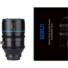 50mm T2.9 1.6x Full-Frame Anamorphic lens (RF mount)