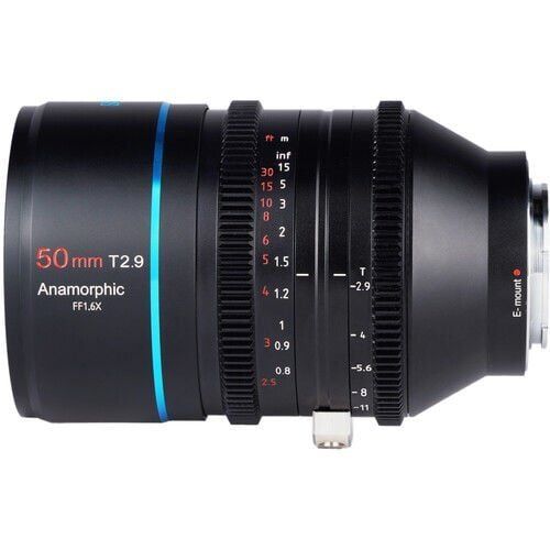 Sirui VENUS 50mm T2.9 1.6x Full-Frame Anamorfik Lens (RF Mount)